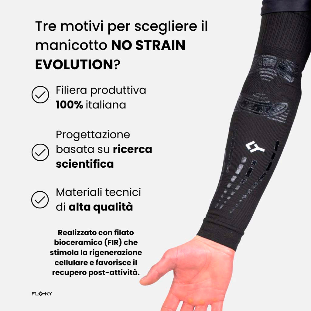 Manicotto Floky No Strain Evolution